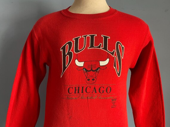 90s Vintage Chicago Bulls Nba Basketball Sweatshirt - XS X-SMALL