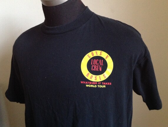 90s Vintage Guns N Roses Whatever It Takes World Tour 1994 Crew 
