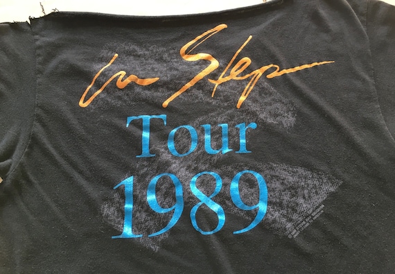 80s Vintage Stevie Ray Vaughan 1989 Double Trouble in Step