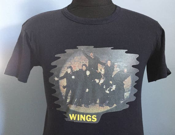 70s Vintage Wings Band on the Run 1973 Paul McCart