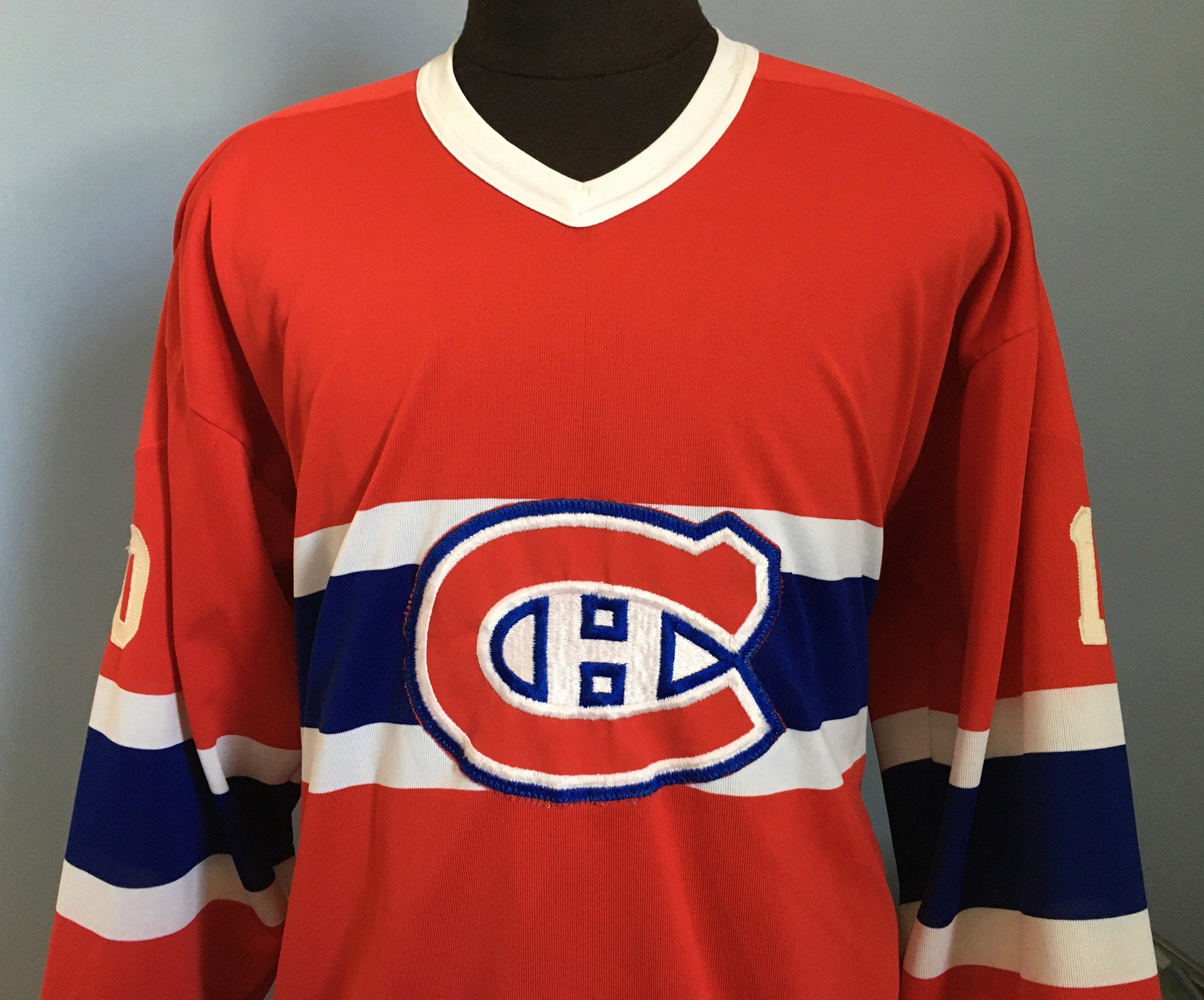 VTG-PRO-52 COLE CAUFIELD MONTREAL CANADIENS CCM/MASKA AUTHENTIC HOCKEY  JERSEY