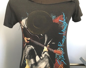 1989 Stevie Ray Vaughan Tour T-shirt Size Large - Etsy
