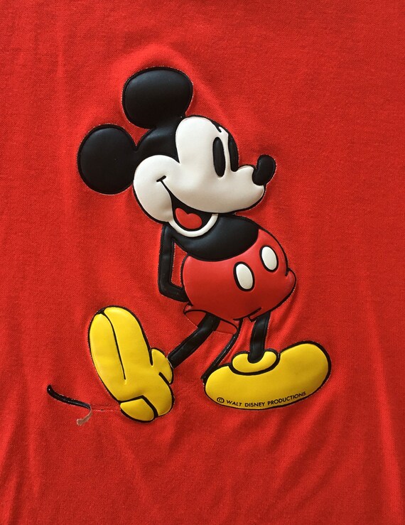 70s 80s Vintage Mickey Mouse Walt Disney world ro… - image 2
