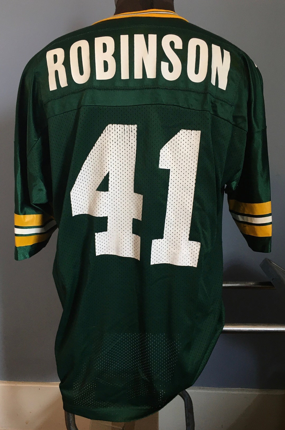 Vintage 90s Eugene Robinson #41 Green Bay Packers Champion