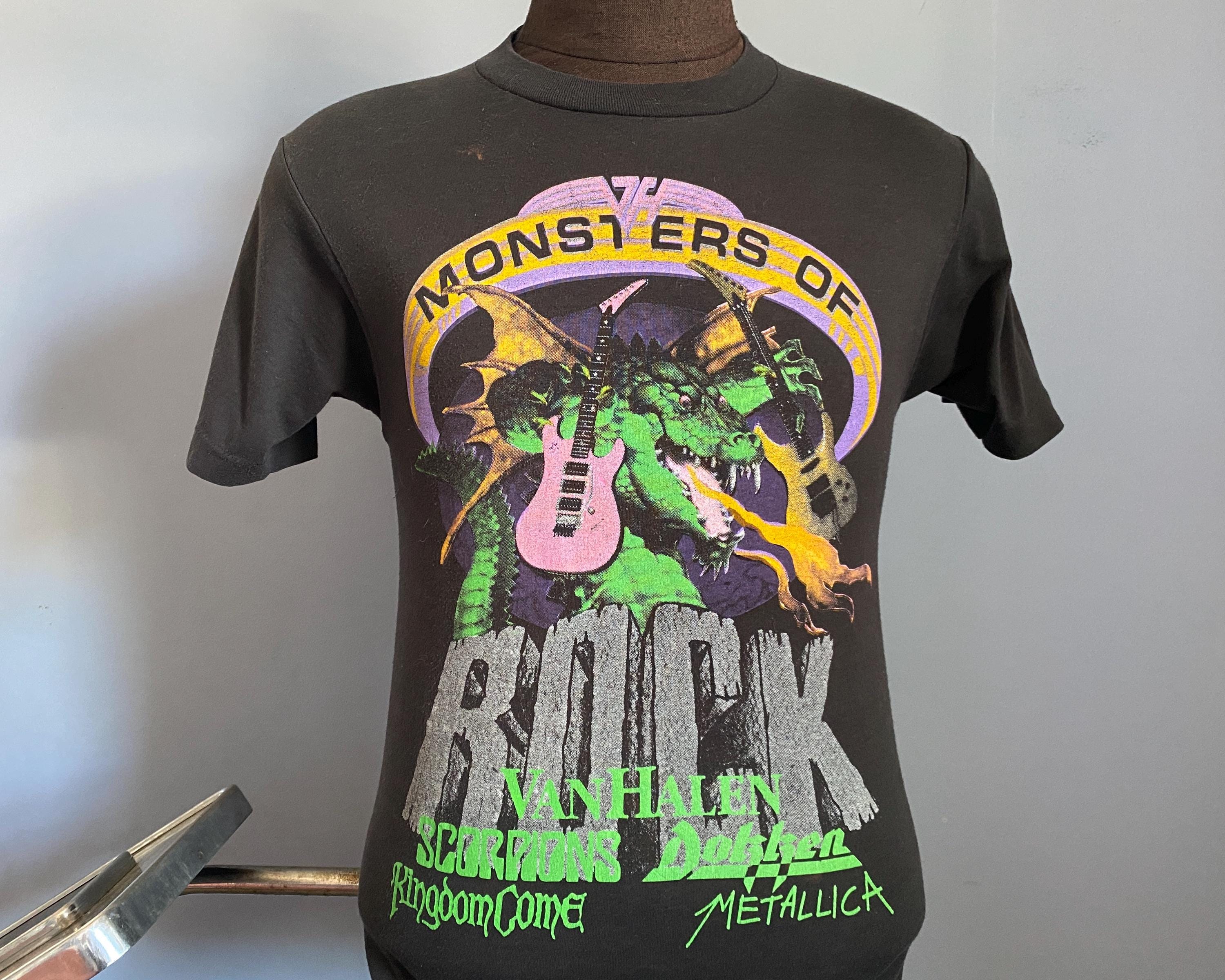 Monsters of Rock Tshirt 1988 - Etsy