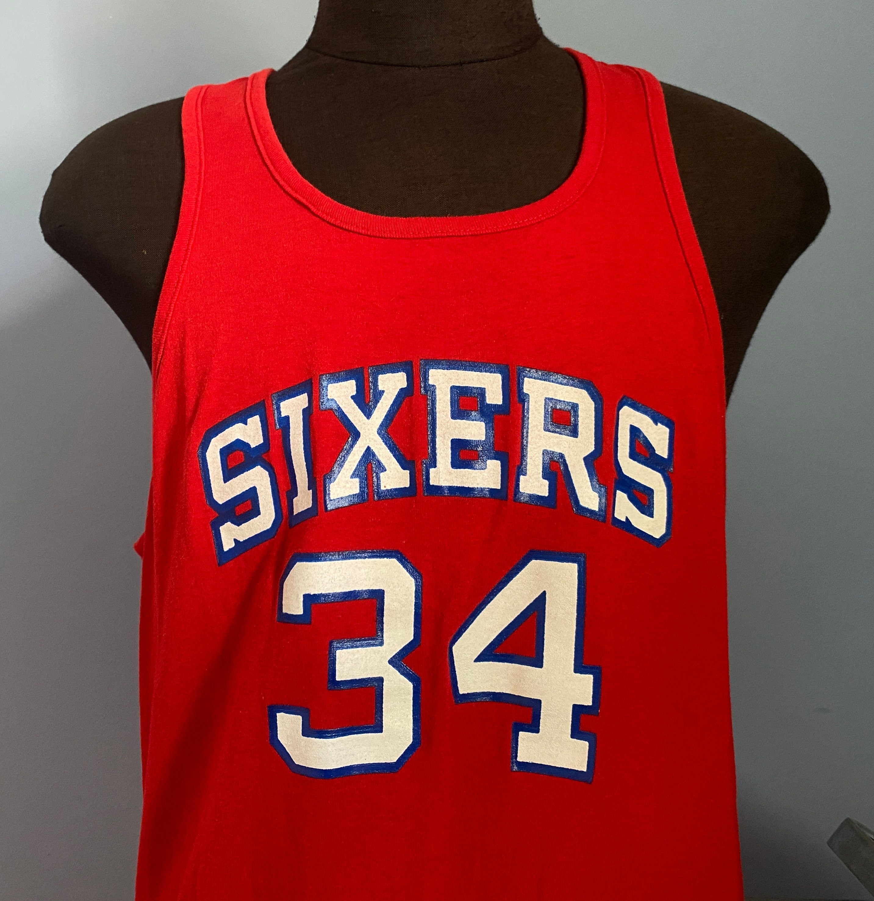 80s Vintage Charles Barkley #34 Philadelphia 76ers Sixers 80s Vintage Charles Barkley #34 Philadelphia 76ers Sixers