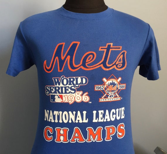 1986 mets world series shirt