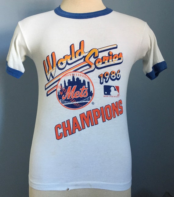 1986 mets world series shirt