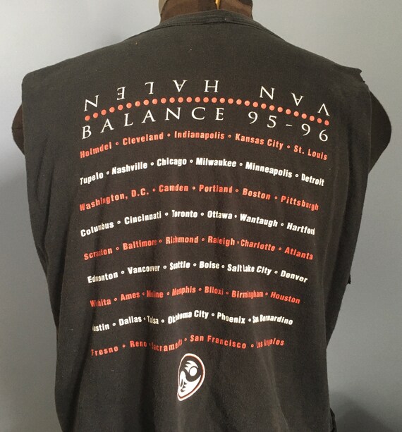 90s Vintage Van Halen Balance 1995-1996 Rock Tour… - image 6