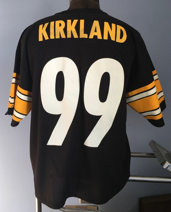 90s Vintage Levon Kirkland #99 Pittsburgh Steelers NFL Football