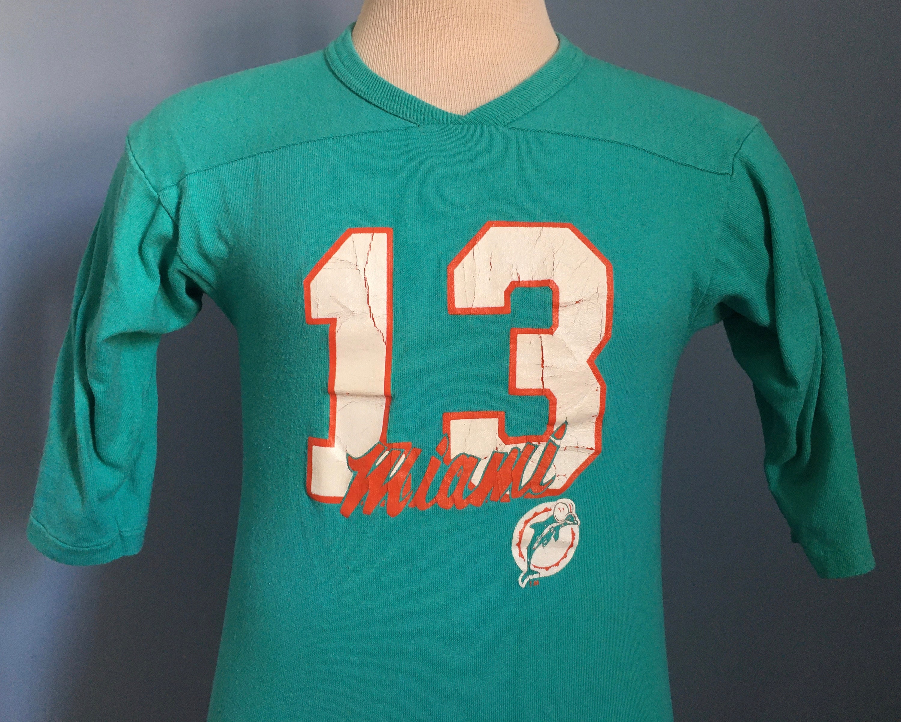 80s Vintage Dan Marino #13 Miami Dolphins Nfl Football Champion