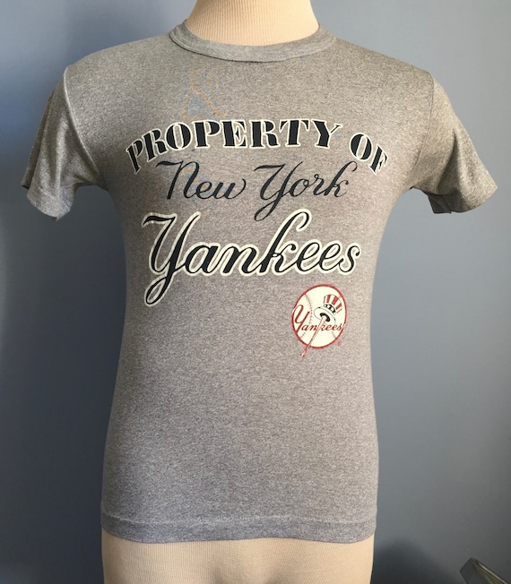 80s Vintage New York Yankees Property of mlb base… - image 2