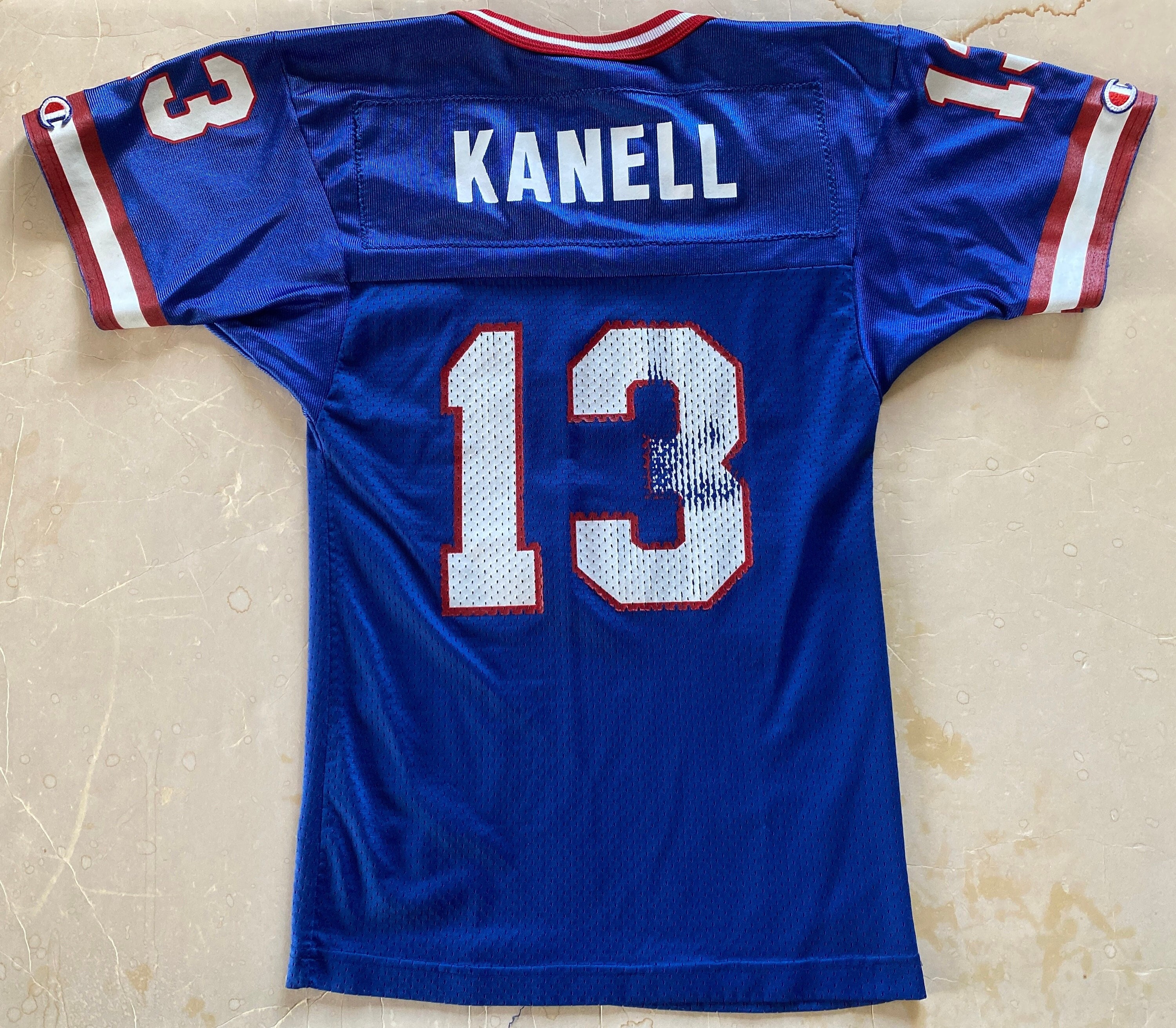 90's GIANTS FAN CLUB ユニフォーム Vintage 90s Danny Kanell #13 New York Giants Champion Jersey