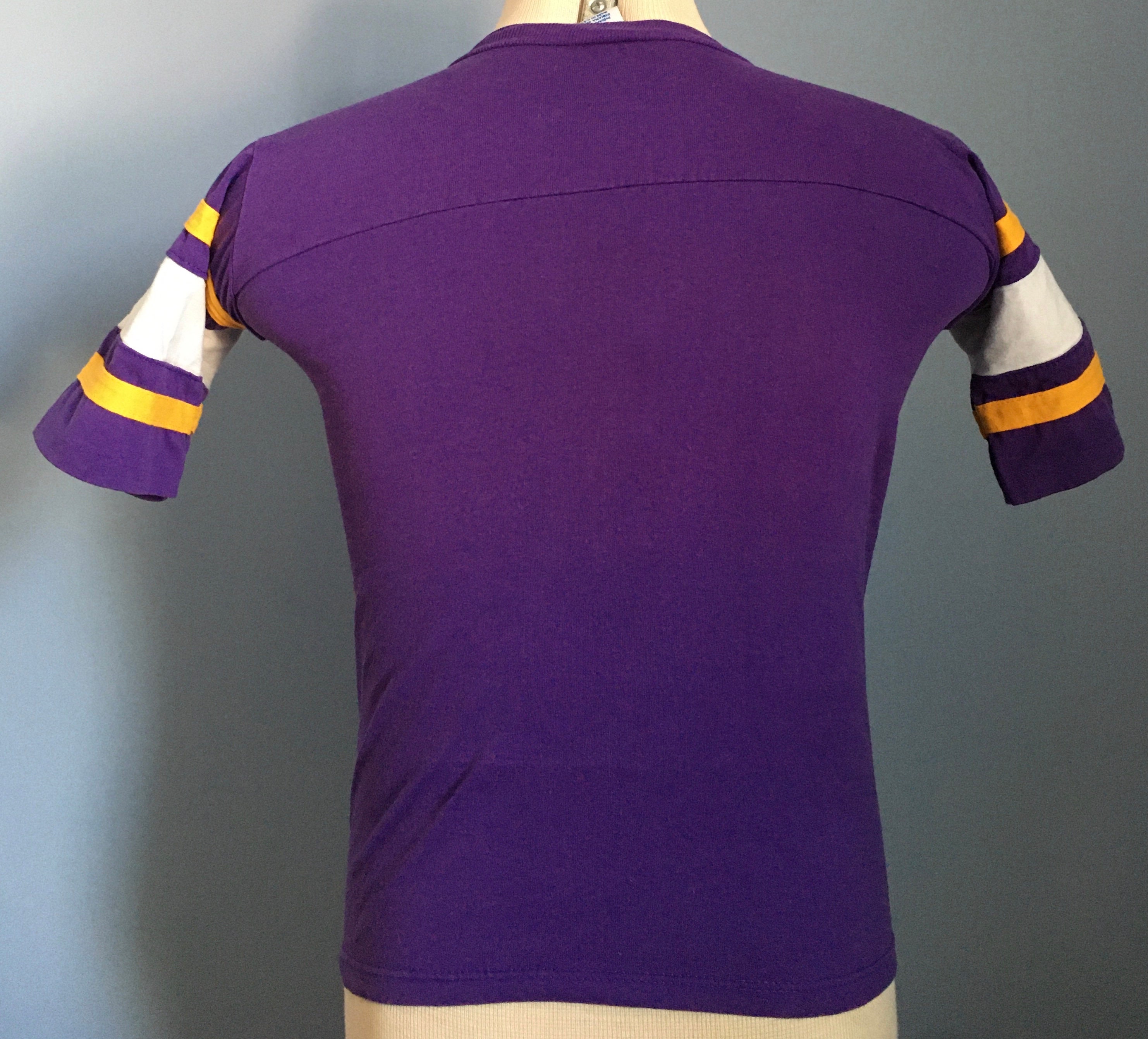 80年代ヴィンテージミネソタバイキングスNFLフットボールTシャツ - XS
