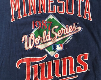 80s Vintage Minnesota Twins World Series 1987 Champions Champs Mlb