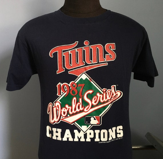 80s Vintage Minnesota Twins World Series Champion… - image 1