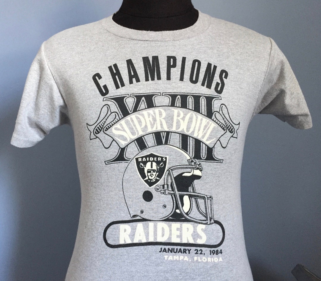 80s Vintage Los Angeles Raiders Super Bowl XVIII Champions 80s Vintage Los Angeles Raiders Super Bowl XVIII Champions