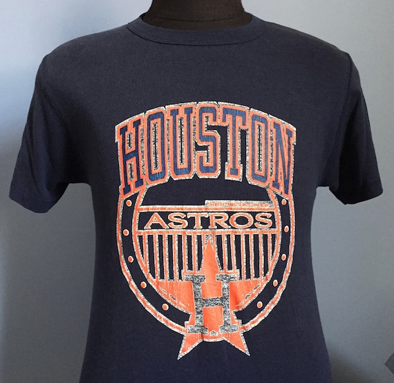 80s Vintage Houston Astros Mlb Baseball T-shirt MEDIUM 