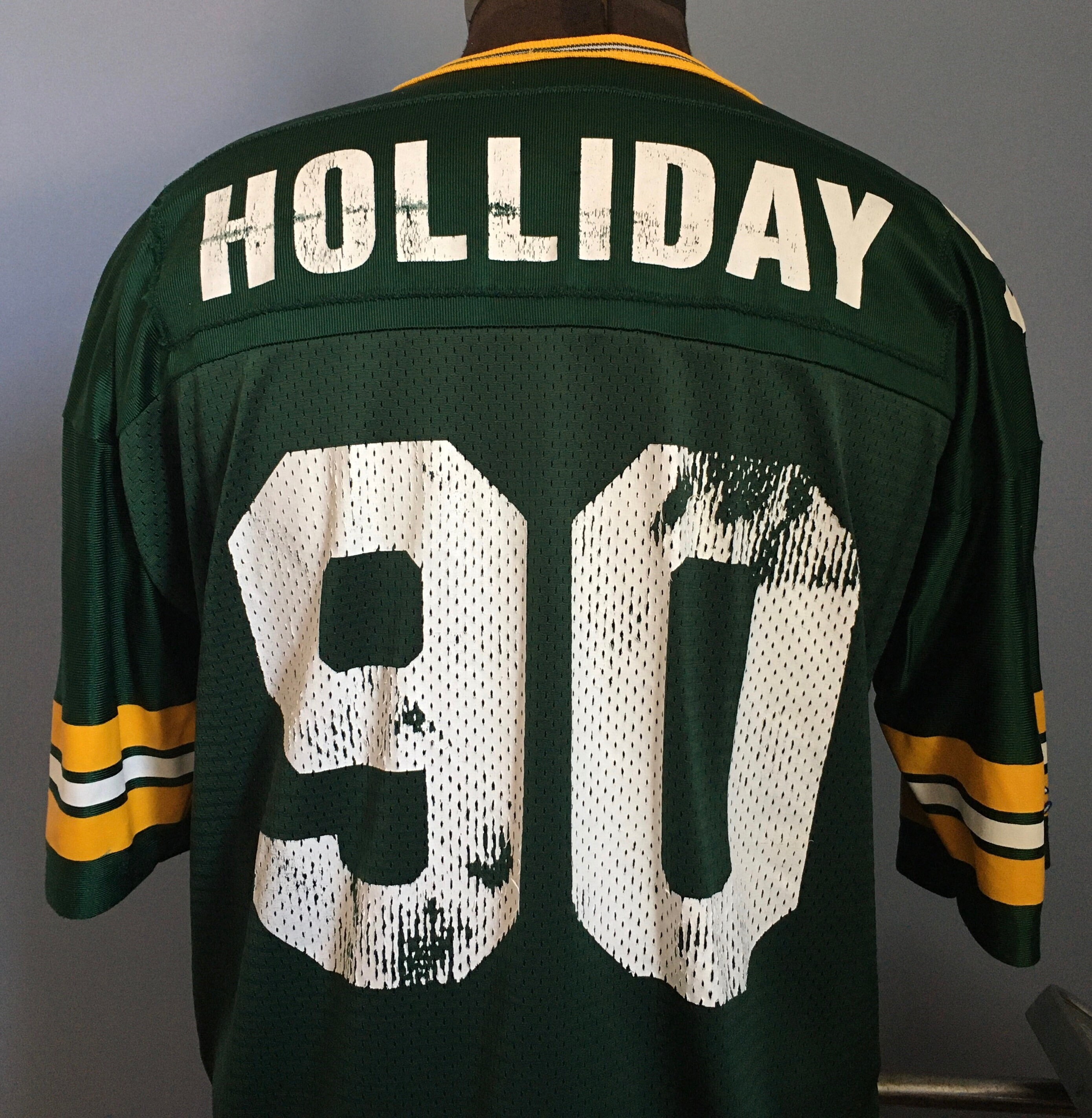 Vintage 90s Vonnie Holliday #90 Green Bay Packers Jersey: Champion
