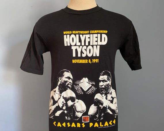 Vintage 90s Mike Tyson Vs Evander Holyfield Heavyweight