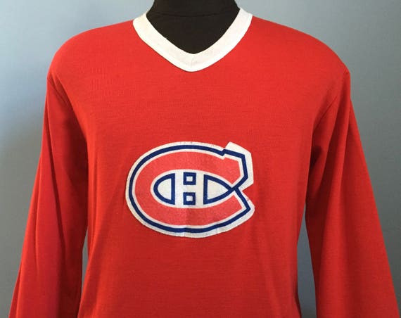 80s Vintage Montreal Canadiens nhl hockey Face Of… - image 2