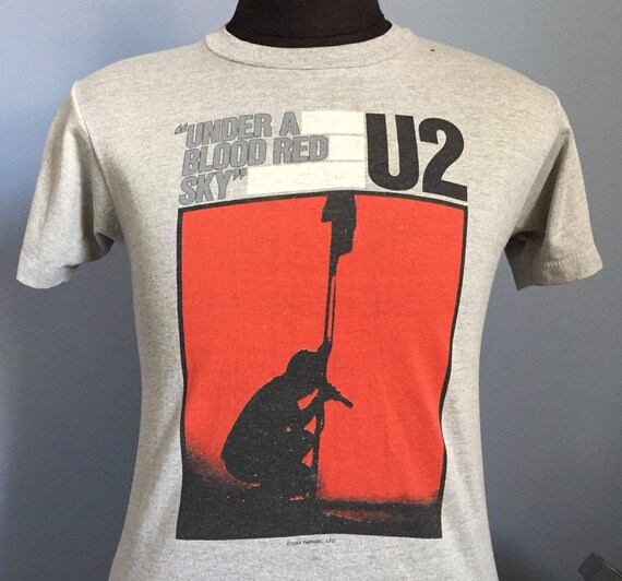 U2 Under A Blood Red Sky ヴィンテージTシャツ 【公式認証
