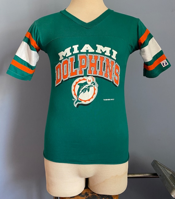 90s Vintage Miami Dolphins 1993 Nfl Football T-shirt - XS X-SMALL