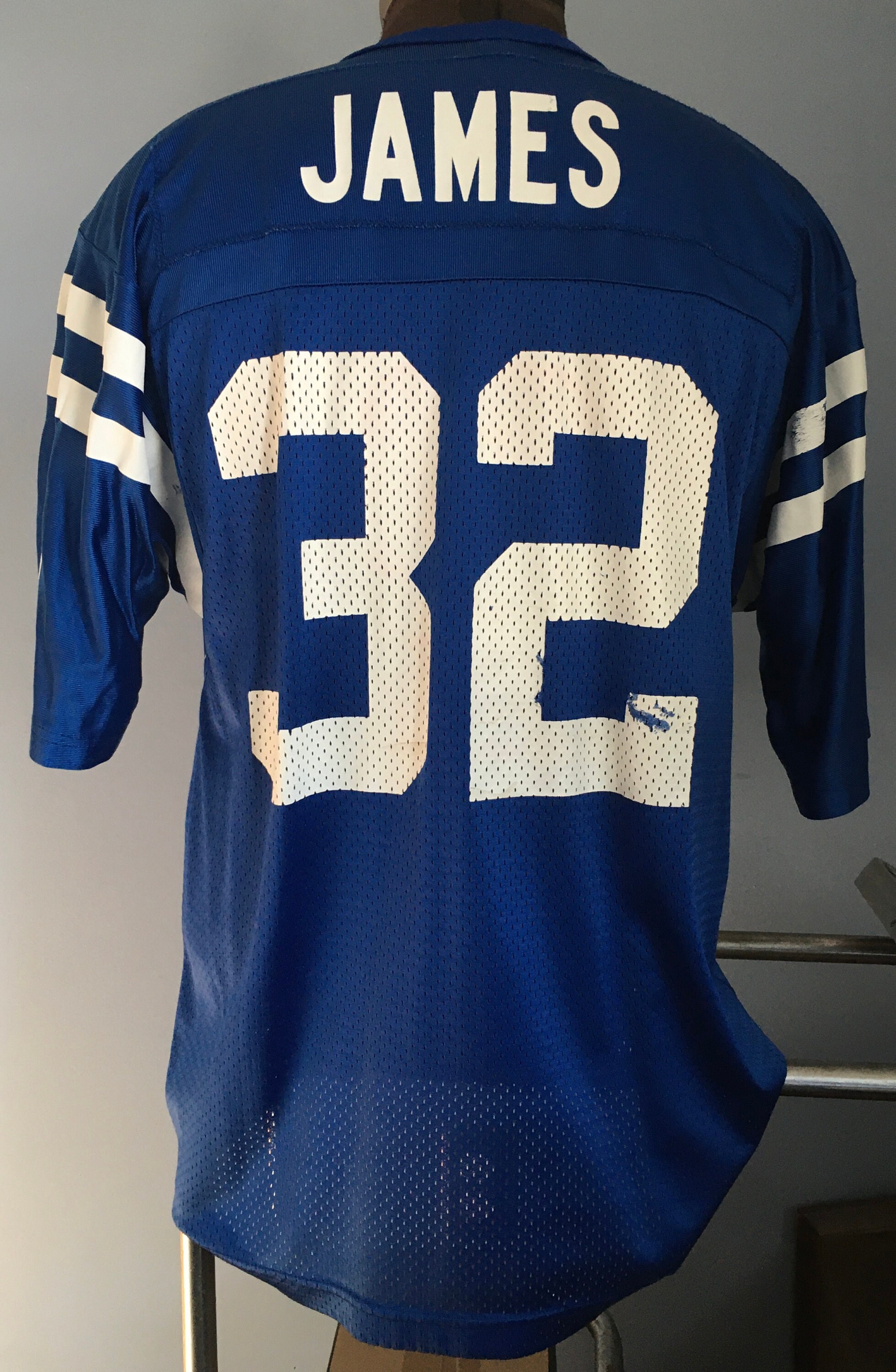 90s 00s Vintage Edgerrin James #32 Indianapolis Colts Nfl Football
