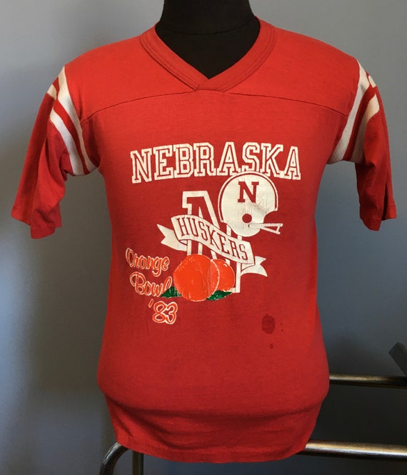 80s Vintage Nebraska Cornhuskers University Orang… - image 2