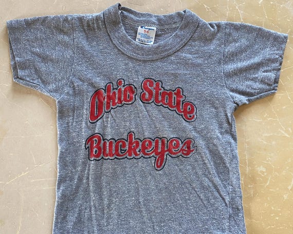 Vintage 80s Ohio State Buckeyes T-Shirt - YOUTH 2T - image 1