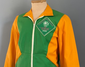 Uniforme oficial de los Juegos Olímpicos de Verano de Los Ángeles 1984, años 80, vintage (extra pequeño)