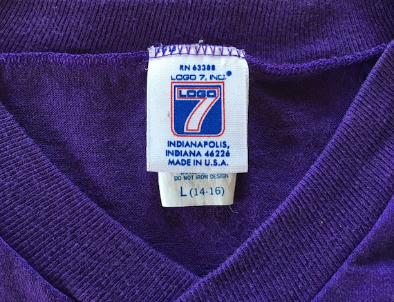 80年代ヴィンテージミネソタバイキングスNFLフットボールTシャツ - XS
