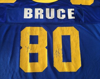 Vintage 90s Isaac Bruce #80 Los Angeles Rams Jersey: Logo Athletic