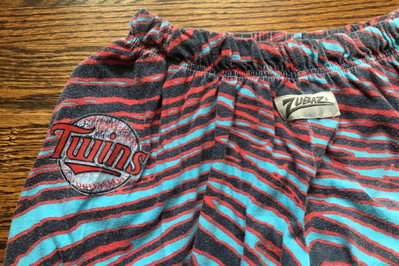 90s Vintage Minnesota Twins mlb baseball Zubaz Pa… - image 1