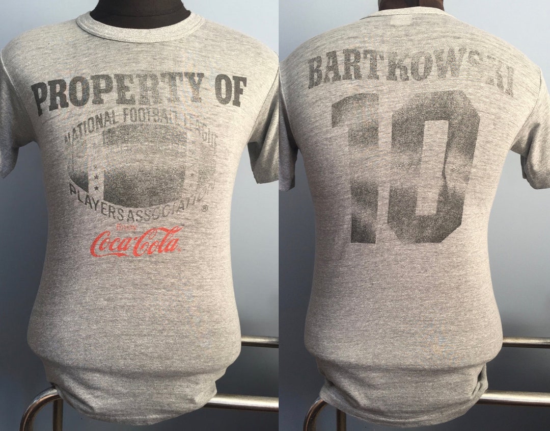 80s Vintage Steve Bartkowski 10 Atlanta Falcons Property of National