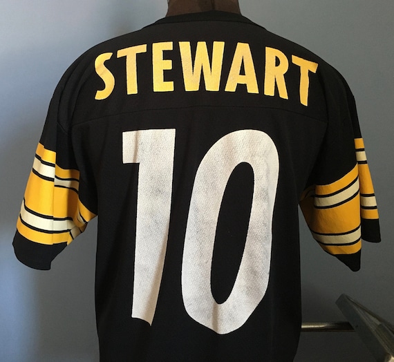 コンランショップ×SONNENLEDER football アンティーク Vintage 90s Kordell Stewart #10 Pittsburgh Steelers Jersey: Logo 7