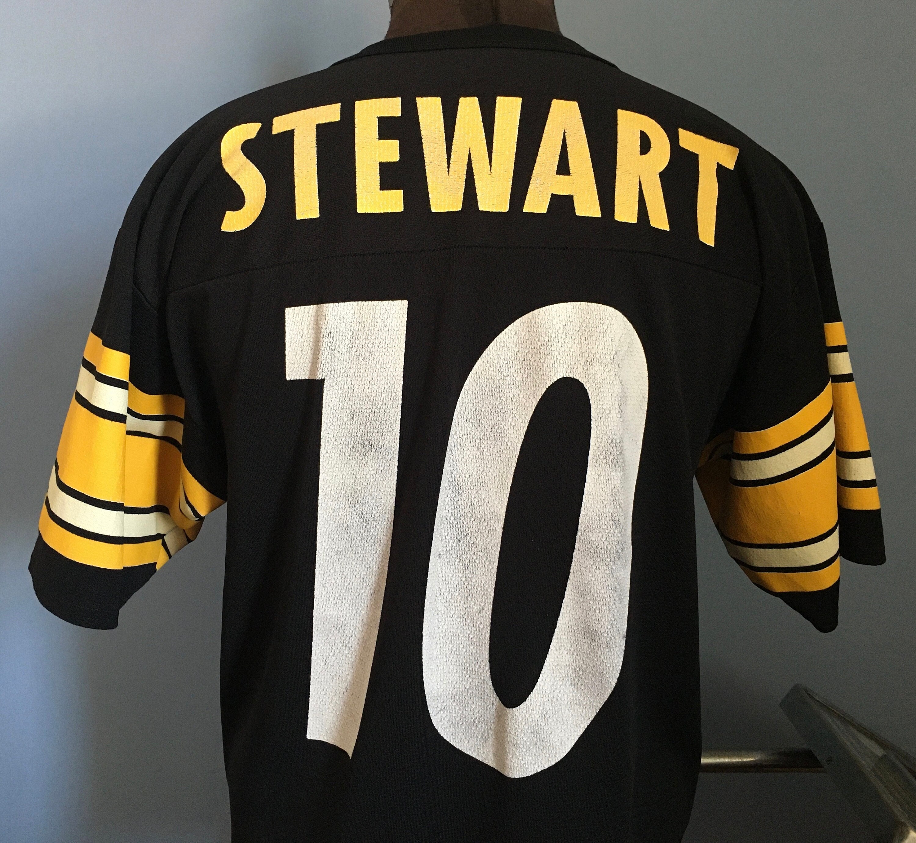 Vintage 90s Kordell Stewart #10 Pittsburgh Steelers Jersey: Logo 7