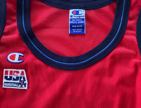 90s Vintage 1996 Atlanta Olympics #14 Smith Gary Payton Glenn