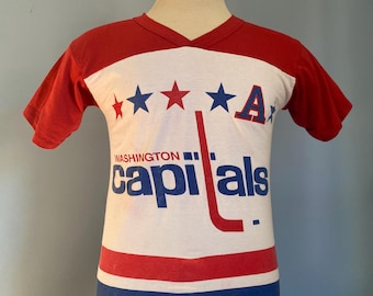 Camiseta vintage de los Washington Capitals de los años 90, número 3, Sylvain Côté, de los concesionarios Toyota de DC, de hockey de la NHL - Extra pequeña