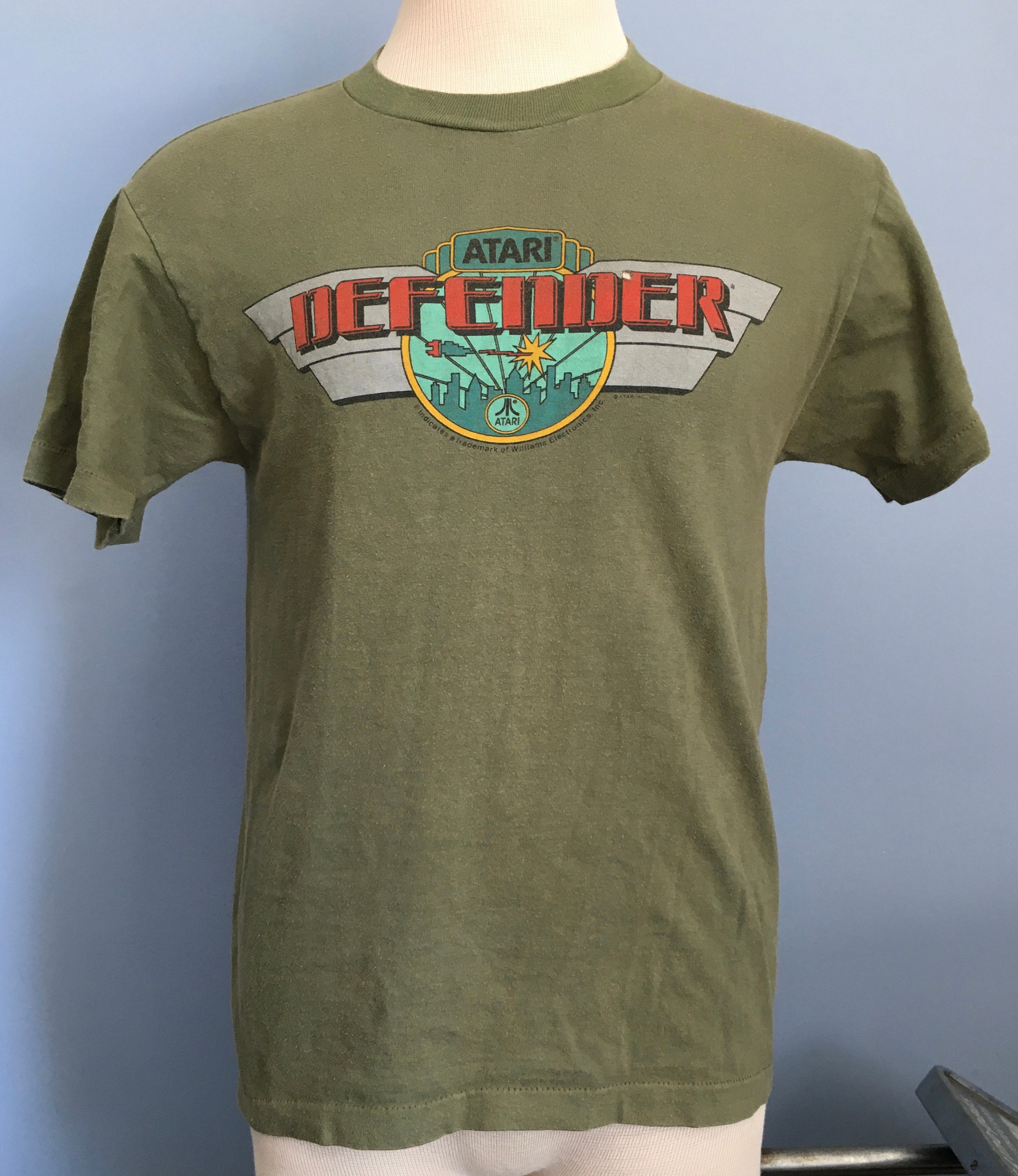 古着 80年代 ATARI DEFENDER ディフェンダー プリントTシャツ