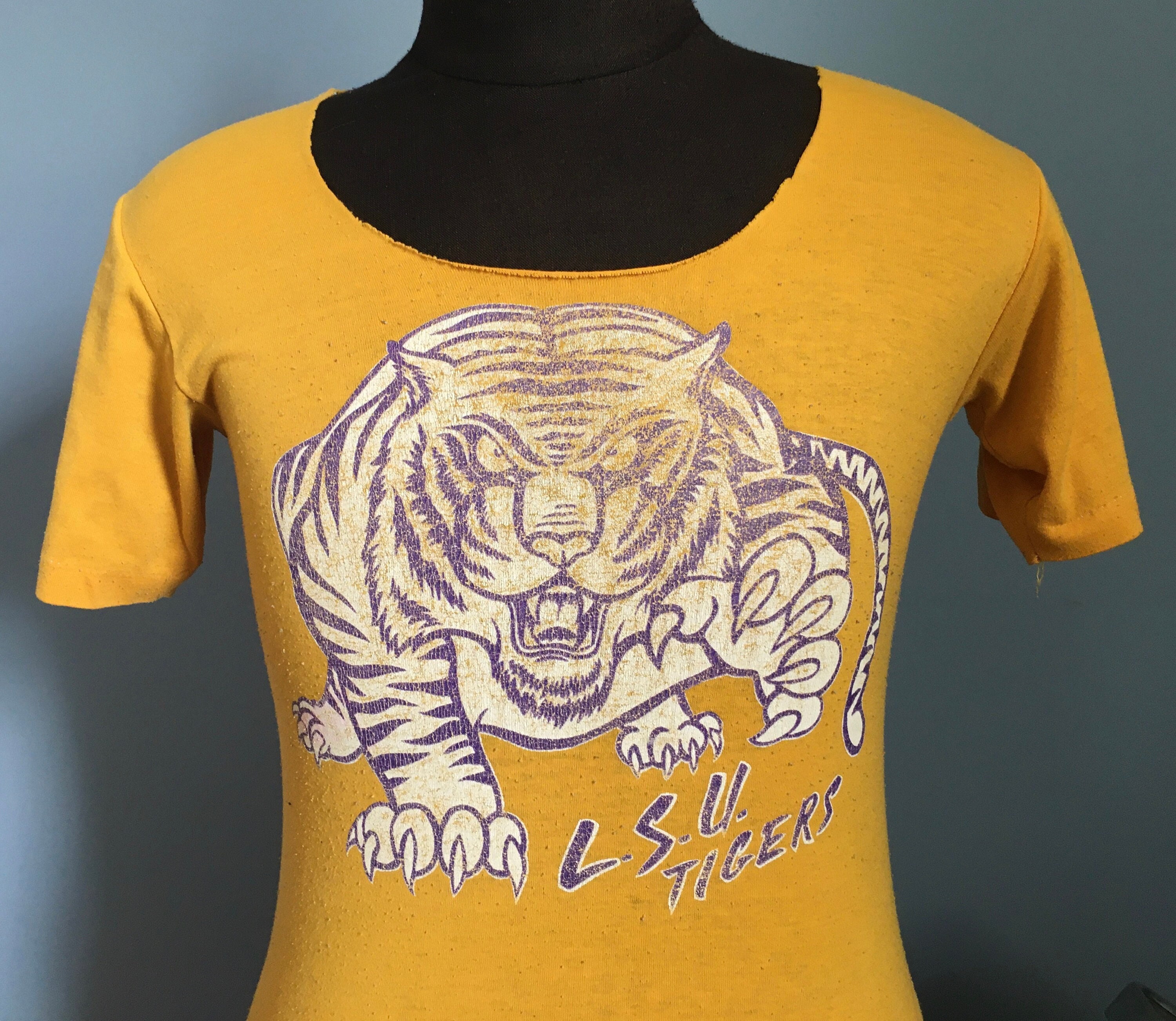 80s Vintage LSU Louisiana State University Tigers Ncaa College 