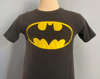 Camiseta vintage de los 90 con capa de Batman The Ride Six Flags (tamaño extragrande)