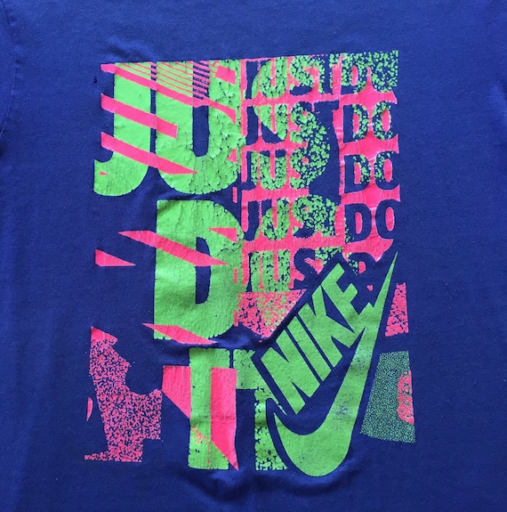 80s 90s Vintage Nike Just Do It shoes athletic sp… - image 3