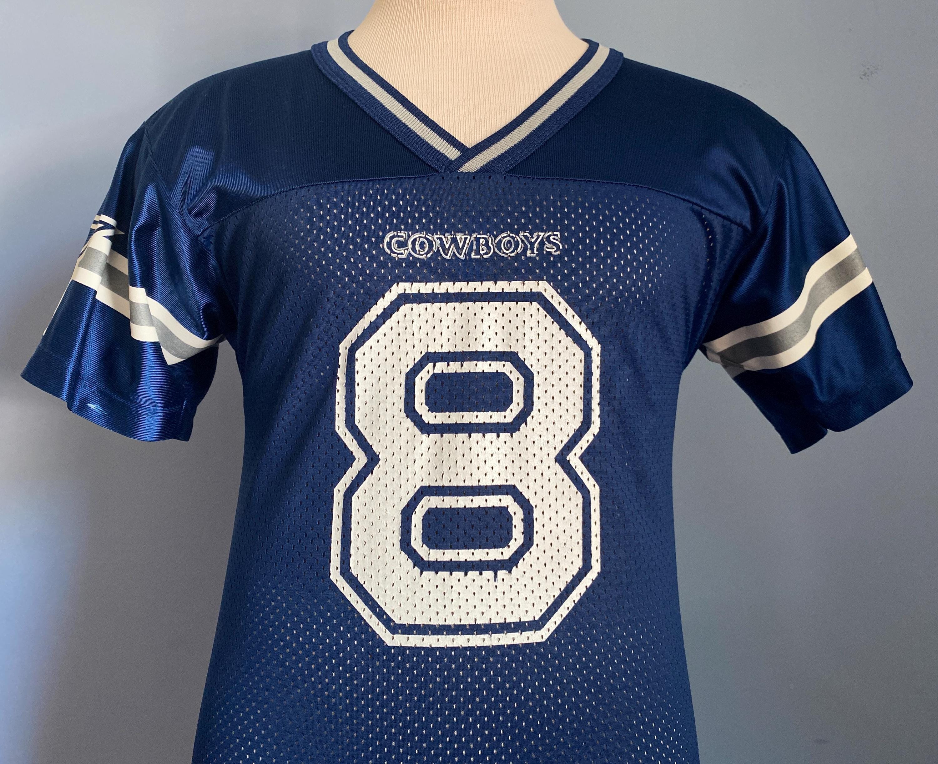 90s Vintage Troy Aikman #8 Dallas Cowboys Nfl Football Champion