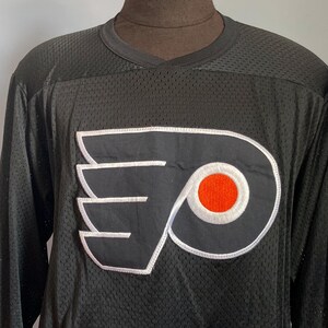 80s Vintage Philadelphia Flyers nhl hockey CCM Sandow SK Jersey Shirt - LARGE
