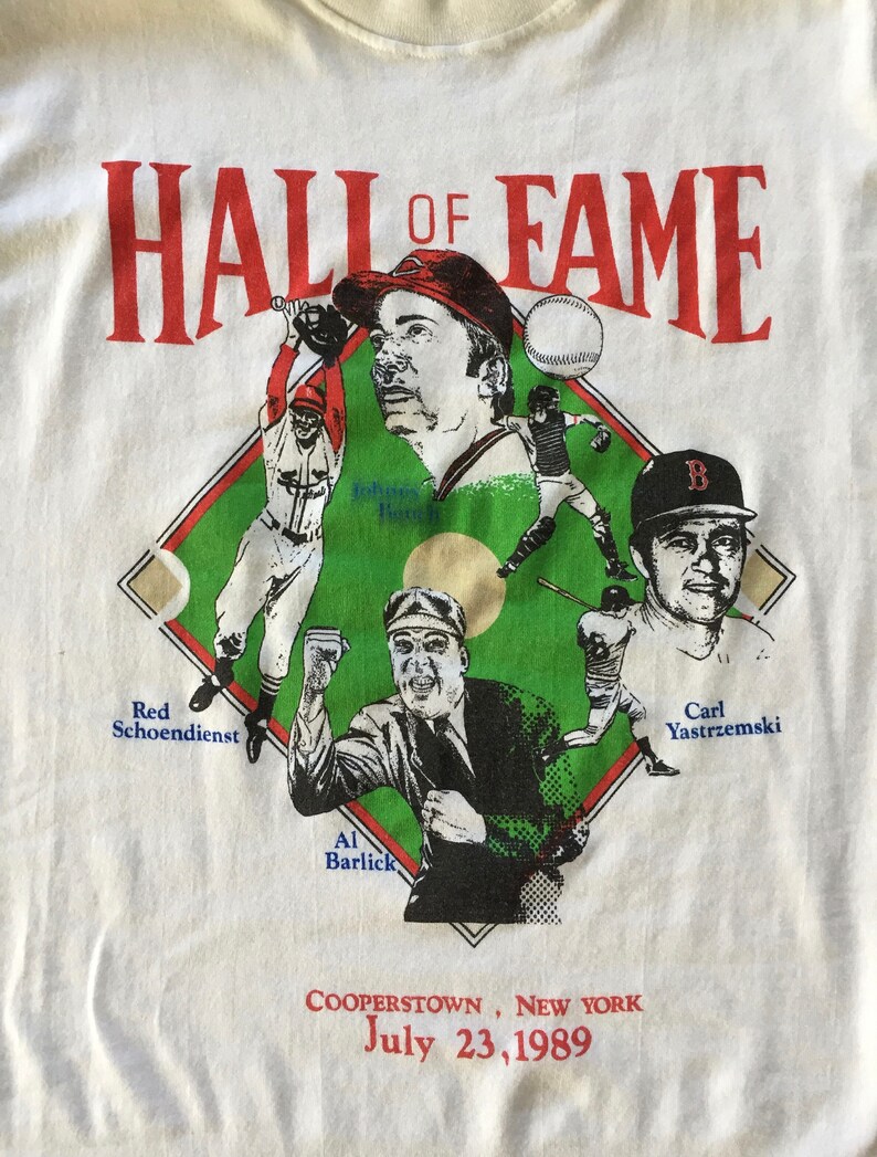80s Vintage Major League Baseball Hall of Fame Cooperstown New - Etsy