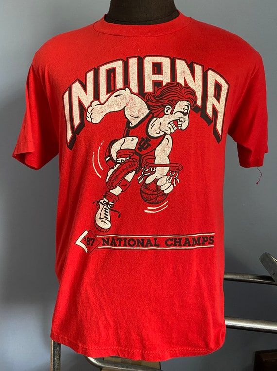 80s Vintage Indiana Hoosiers University 1987 NCAA… - image 2