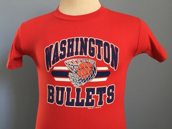 Vintage washington bullets shirt Clearance