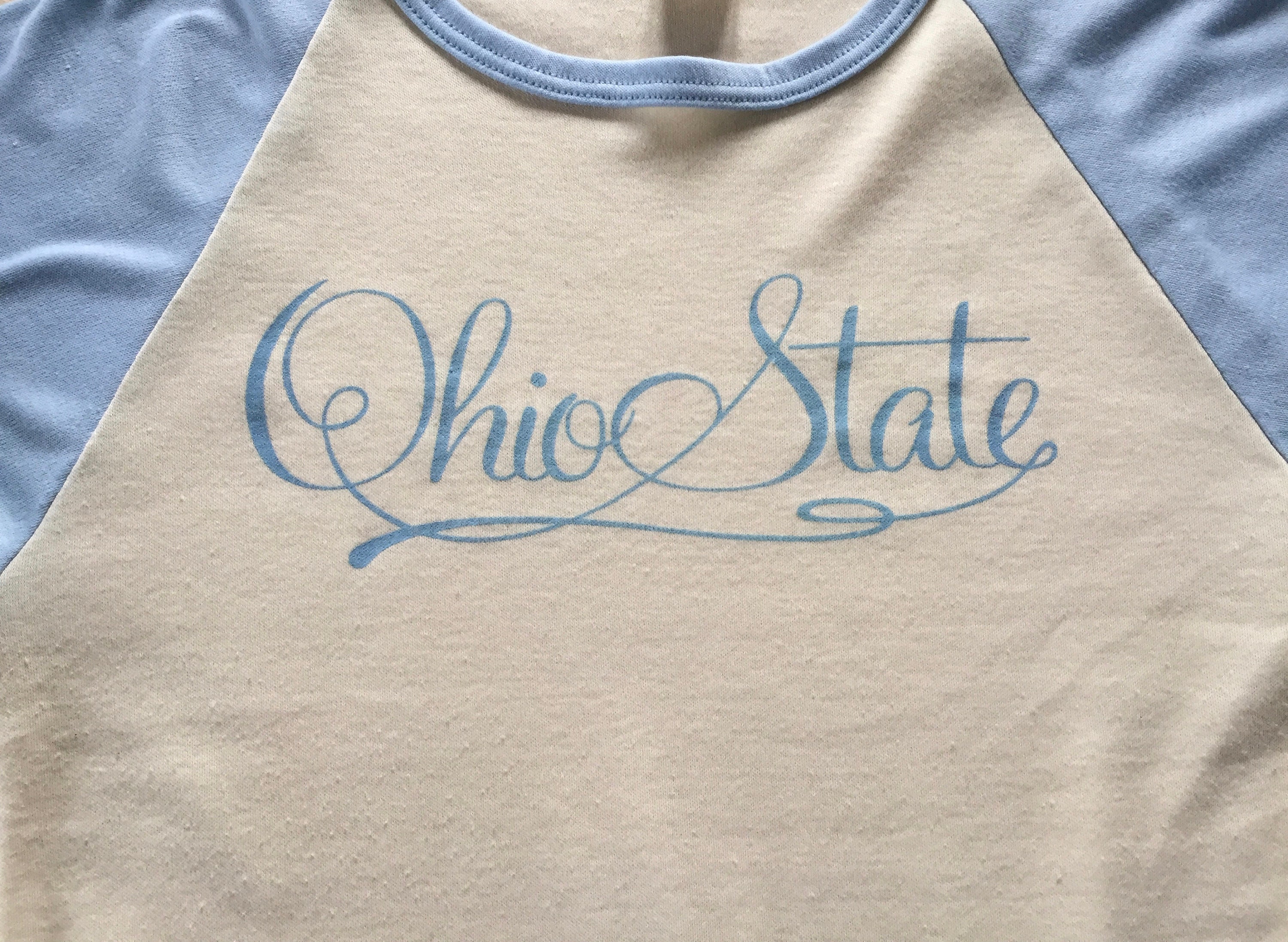 70s 80s Vintage Ohio State University Buckeyes OSU Cartoon