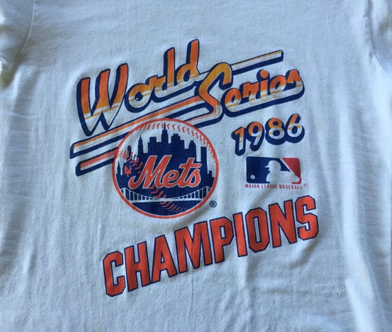 1986 mets away jersey